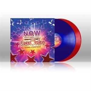 Various artists - Now that´s what i call eurovision song contest - Red/Blue Translucent Vinyl ryhmässä ME SUOSITTELEMME / Melodifestivaali @ Bengans Skivbutik AB (4346319)