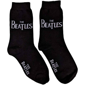 The Beatles - Drop T Logo Hor..Lady Bl Socks (Eu 37-41 ryhmässä Minishops / Beatles @ Bengans Skivbutik AB (4359309)