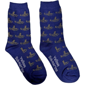 The Beatles - YSM Lady Lht Blue Socks (Eu 37-41) ryhmässä Minishops / Beatles @ Bengans Skivbutik AB (4359310)