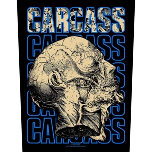 Carcass - Necro Head Back Patch ryhmässä Minishops / Carcass @ Bengans Skivbutik AB (4359311)