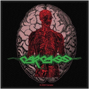 Carcass - Cabeza Standard Patch ryhmässä Minishops / Carcass @ Bengans Skivbutik AB (4359316)