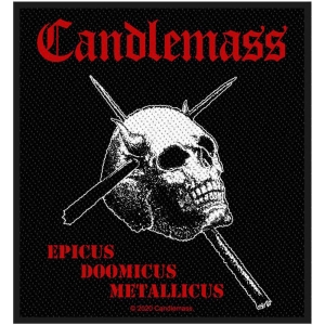 Candlemass - Epicus Doomicus Metallicus Standard Patc ryhmässä Minishops / Candlemass @ Bengans Skivbutik AB (4359318)