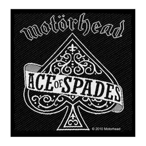 Motorhead - Ace Of Spades Standard Patch ryhmässä Minishops / Motörhead @ Bengans Skivbutik AB (4359363)