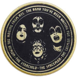 Kiss - Hailing From Nyc Printed Patch ryhmässä MERCH @ Bengans Skivbutik AB (4359372)