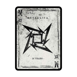 Metallica - Dealer Standard Patch ryhmässä MERCH @ Bengans Skivbutik AB (4359375)