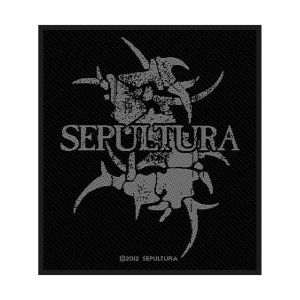 Sepultura - Logo Standard Patch ryhmässä Minishops / Sepultura @ Bengans Skivbutik AB (4359379)