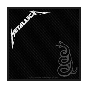 Metallica - Black Album 2014 Standard Patch ryhmässä MERCH @ Bengans Skivbutik AB (4359381)