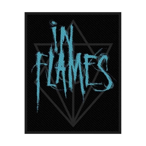 In Flames - Scratched Logo Retail Packaged Patch ryhmässä MERCH @ Bengans Skivbutik AB (4359388)