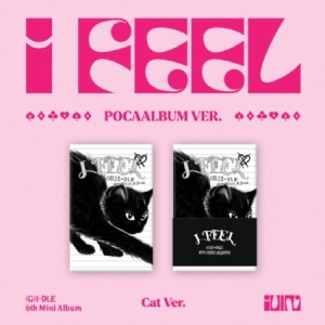 (G)I-DLE - 6th Mini Album (I feel)  PocaAlbum Ver. (Cat Ver.) (NO CD, ONLY DIGITAL CODE) ryhmässä K-POP @ Bengans Skivbutik AB (4359427)