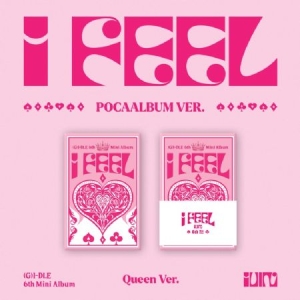 (G)I-DLE - 6th Mini Album (I feel) PocaAlbum Ver. (Queen Ver.) (NO CD, ONLY DIGITAL CODE) ryhmässä K-POP @ Bengans Skivbutik AB (4359441)