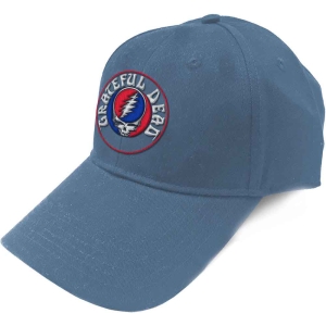 Grateful Dead -  Steal Your Face Logo Denim Baseball C ryhmässä MERCH @ Bengans Skivbutik AB (4366615)