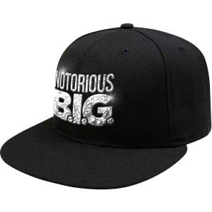 Biggie Smalls - Sonic Silver Logo Bl Snapback C ryhmässä MERCHANDISE / Merch / Hip Hop-Rap @ Bengans Skivbutik AB (4366616)