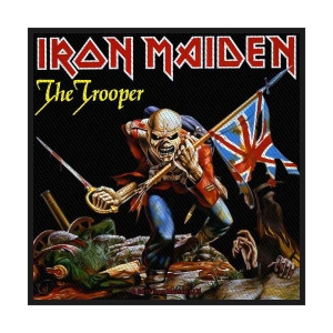 Iron Maiden - The Trooper Retail Packaged Patch ryhmässä Minishops / Iron Maiden @ Bengans Skivbutik AB (4378744)