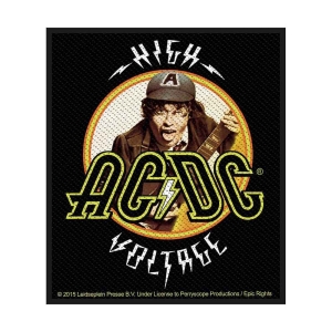 Ac/Dc - High Voltage Angus Standard Patch ryhmässä Minishops / AC/DC @ Bengans Skivbutik AB (4379237)