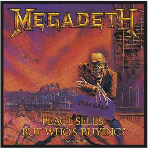 Megadeth - Peace Sells Standard Patch ryhmässä Minishops / Megadeth @ Bengans Skivbutik AB (4379240)