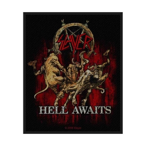 Slayer - Hell Awaits Standard Patch ryhmässä MERCH @ Bengans Skivbutik AB (4379244)