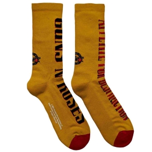 Guns N Roses - Appetite For Destr Yell Socks (Eu 40-45) ryhmässä Minishops / Guns N Roses @ Bengans Skivbutik AB (4395731)