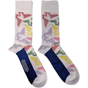 Paul Mccartney - Wings Logos Uni Wht Socks (Eu 40-45) ryhmässä MERCH @ Bengans Skivbutik AB (4395734)