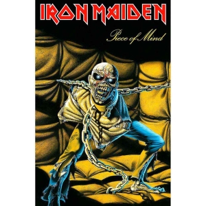 Iron Maiden - Piece Of Mind Textile Poster ryhmässä MERCH @ Bengans Skivbutik AB (4398181)