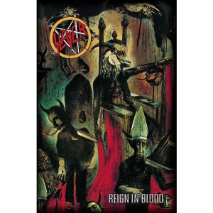 Slayer - Reign In Blood Textile Poster ryhmässä MERCH @ Bengans Skivbutik AB (4398184)