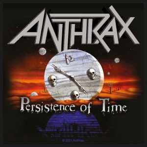 Anthrax - Persistence Of Time Standard Patch ryhmässä Minishops / Anthrax @ Bengans Skivbutik AB (4398199)