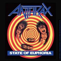 Anthrax - State Of Euphoria Individual Coaster ryhmässä Minishops / Anthrax @ Bengans Skivbutik AB (4400343)