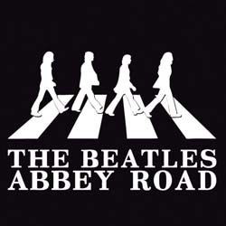 The Beatles - Single Cork Coaster: Abbey Road ryhmässä Minishops / Beatles @ Bengans Skivbutik AB (4400347)