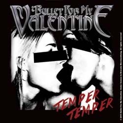 Bullet For My Valentine - Temper Temper Individual Cork Coaster ryhmässä Minishops / Bullet For My Valentine @ Bengans Skivbutik AB (4400352)