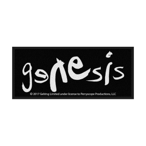 Genesis - Logo Standard Patch ryhmässä MERCH @ Bengans Skivbutik AB (4400359)