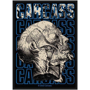 Carcass - Necro Head Standard Patch ryhmässä Minishops / Carcass @ Bengans Skivbutik AB (4400366)