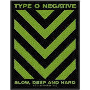 Type O Negative - Slow, Deep & Hard Standard Patch ryhmässä Minishops / Type O Negative @ Bengans Skivbutik AB (4400372)