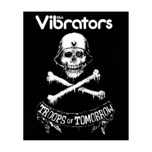 Vibrators - Troops Of Tomorrow Standard Patch ryhmässä MERCH @ Bengans Skivbutik AB (4400374)