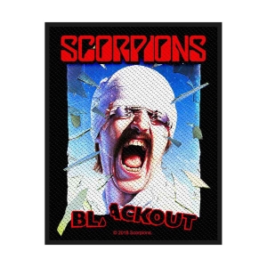 Scorpions - Blackout Standard Patch ryhmässä MERCH @ Bengans Skivbutik AB (4400375)