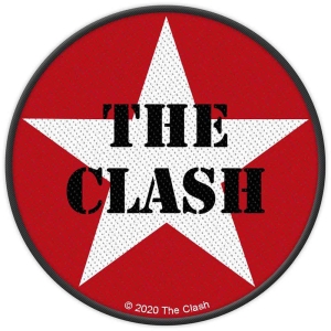 The Clash - Military Logo Standard Patch ryhmässä MERCH @ Bengans Skivbutik AB (4400377)