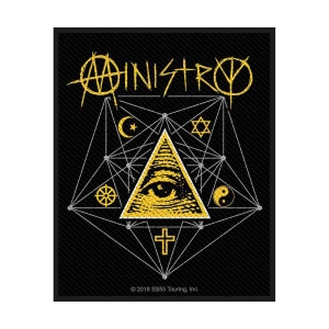 Ministry - All Seeing Eye Standard Patch ryhmässä MERCH @ Bengans Skivbutik AB (4400380)