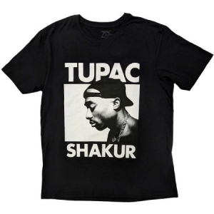 Tupac - Unisex T-Shirt: Eyes Closed (Small) ryhmässä Minishops /  @ Bengans Skivbutik AB (4400400)