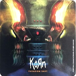 Korn - Paradigm Shift Individual Cork Coaster ryhmässä Minishops / Korn @ Bengans Skivbutik AB (4400411)