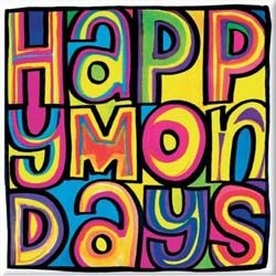 Happy Mondays - Fridge Magnet: Dayglo Logo ryhmässä MERCH @ Bengans Skivbutik AB (4400478)