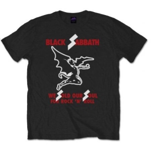 Black Sabbath - Unisex T-Shirt: Sold our Soul (Small) ryhmässä Minishops / Black Sabbath @ Bengans Skivbutik AB (4400486)