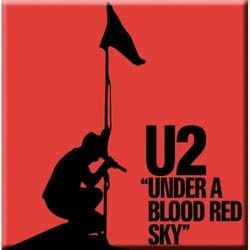 U2 - Fridge Magnet: Under a Blood Red Sky ryhmässä MERCH @ Bengans Skivbutik AB (4400492)