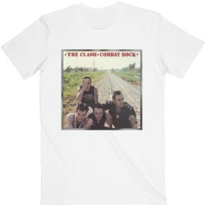 The Clash - Unisex T-Shirt: Combat Rock (Small) ryhmässä Minishops / The Clash @ Bengans Skivbutik AB (4400499)