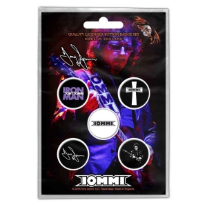 Tony Iommi - Iommi Button Badge Pack ryhmässä Minishops / Tony Iommi @ Bengans Skivbutik AB (4400506)