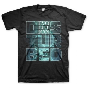 Disturbed - Unisex T-Shirt: Evolution (Medium) ryhmässä Minishops / Disturbed @ Bengans Skivbutik AB (4400524)