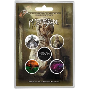 My Dying Bride - The Ghost Of Orion Button Badge Pack ryhmässä Minishops / My Dying Bride @ Bengans Skivbutik AB (4400533)