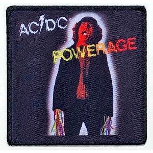 Ac/Dc - Powerage Printed Patch ryhmässä Minishops / AC/DC @ Bengans Skivbutik AB (4400551)