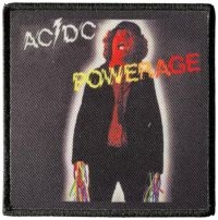 Ac/Dc - Patch Powerage (8,1 X 6,4 Cm) ryhmässä Minishops / AC/DC @ Bengans Skivbutik AB (4400551)