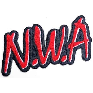 Nwa - Cut-Out Logo Woven Patch ryhmässä MERCHANDISE / Merch / Hip Hop-Rap @ Bengans Skivbutik AB (4400552)