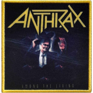 Anthrax - Among The Living Printed Patch ryhmässä Minishops / Anthrax @ Bengans Skivbutik AB (4400567)