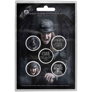 Ozzy Osbourne - Ordinary Man Button Badge Pack ryhmässä MK Export CDON Merch @ Bengans Skivbutik AB (4400571)