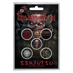 Iron Maiden - Senjutsu Button Badge ryhmässä MERCH @ Bengans Skivbutik AB (4400574)